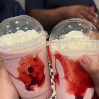Blaze Burger - strawberry milkshake - Burgers Near Me - Toronto, Ontario