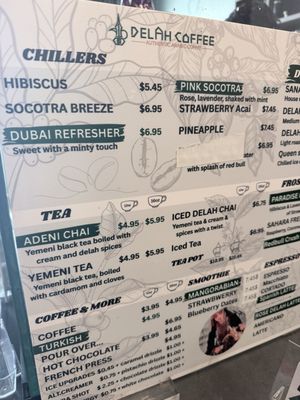 Menu photo 5 Delah Coffee  San Diego, CA