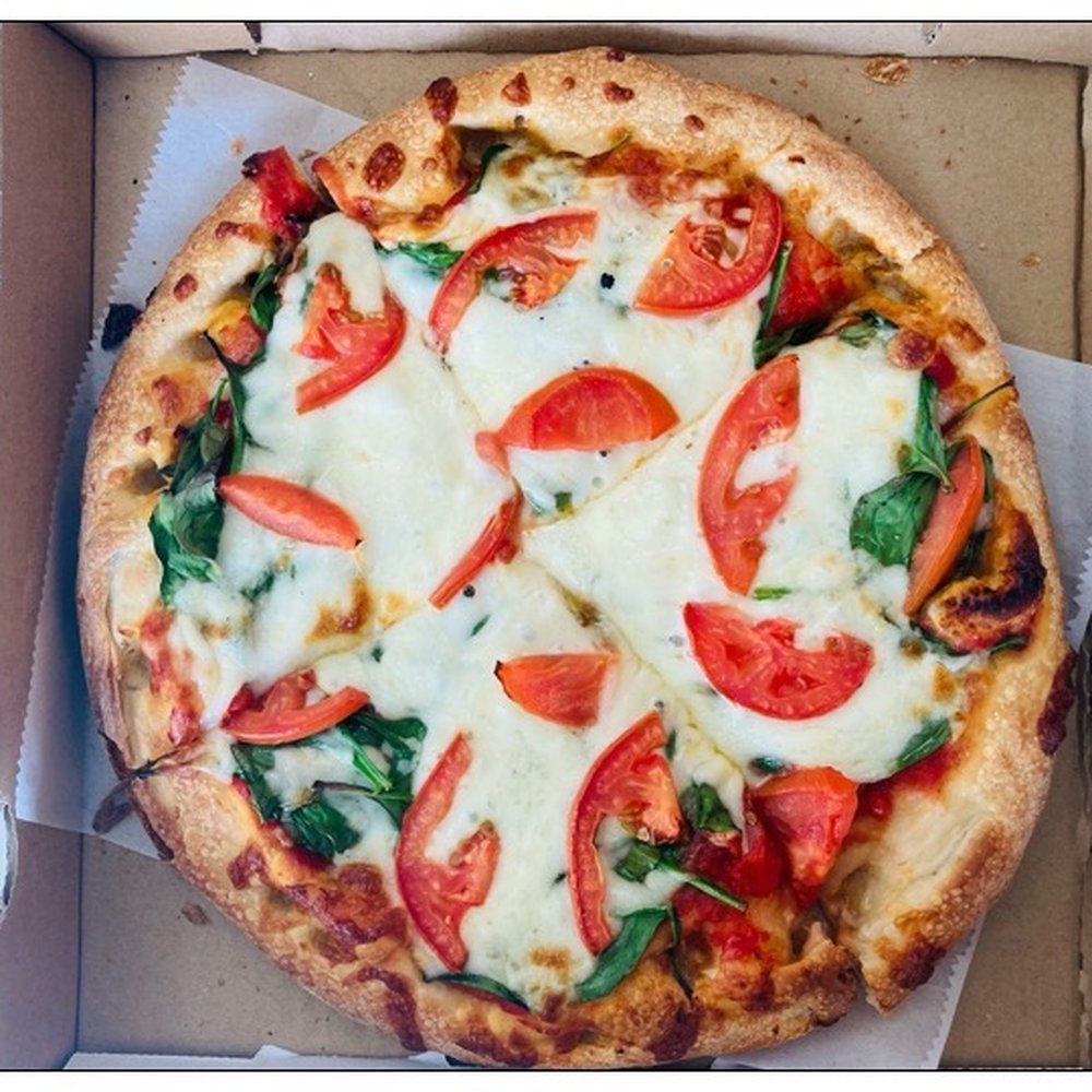Pizza Time - Italian pizza + tomatoes + spinach = Amor3 ;D - Pizza Near Me - Monterey Park, California Pizza Time - Italian pizza + tomatoes + spinach = Amor3 ;D - Pizza Near Me - Monterey Park, California
