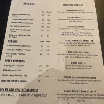 Martin City - Drink menu - Pizza Near Me - Lee's Summit, Missouri