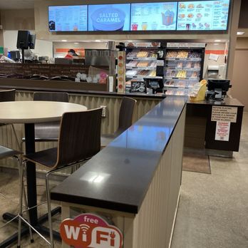 Dunkin' - a view of the inside of a dunkin donuts shop - Coffee & Tea Near Me - Bridgeville, Pennsylvania Dunkin' - a view of the inside of a dunkin donuts shop - Coffee & Tea Near Me - Bridgeville, Pennsylvania