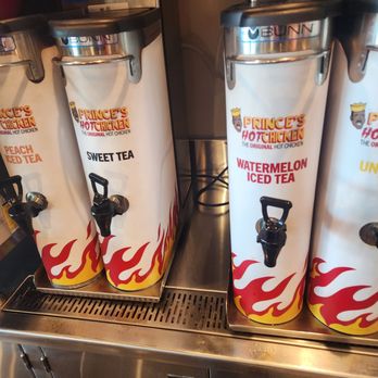 Prince’s Hot Chicken - Different teas - Southern Near Me - Antioch, Tennessee