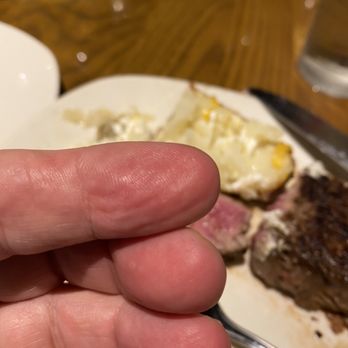 Outback Steakhouse - Even my finger hurt from all the forced sawing of the meat. - Steakhouses Near Me - Tampa, Florida Outback Steakhouse - Even my finger hurt from all the forced sawing of the meat. - Steakhouses Near Me - Tampa, Florida