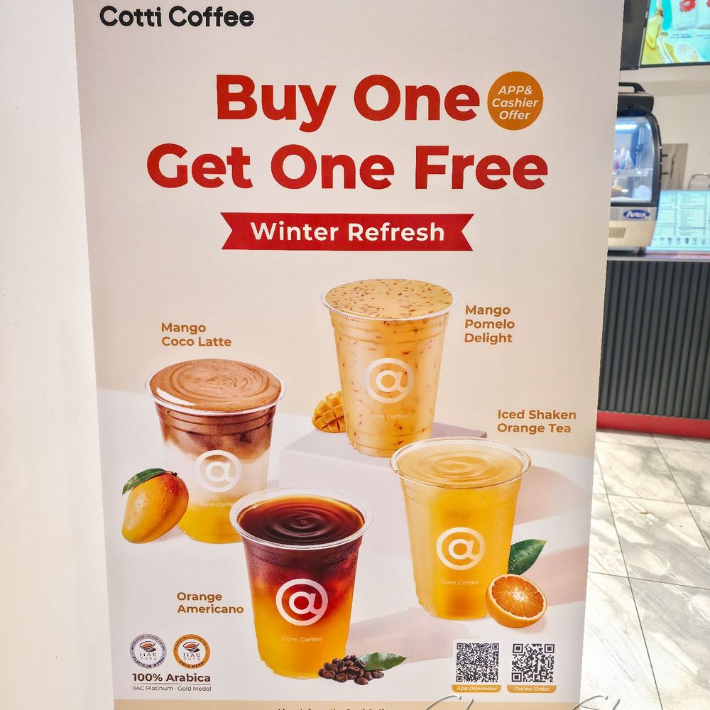 Cotti Coffee - Menu (Nov 2025) - Coffee & Tea Near Me - Toronto, Ontario