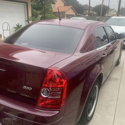 Rear panel  repaired
