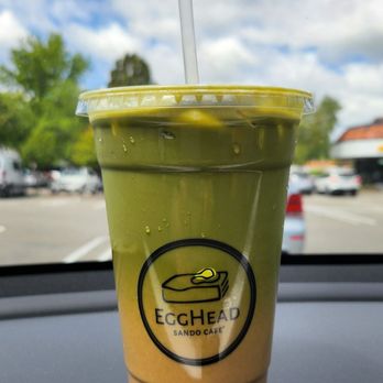 Egghead Sando Cafe - Matcha coffee latte- yumm - Breakfast & Brunch Near Me - San Ramon, California Egghead Sando Cafe - Matcha coffee latte- yumm - Breakfast & Brunch Near Me - San Ramon, California