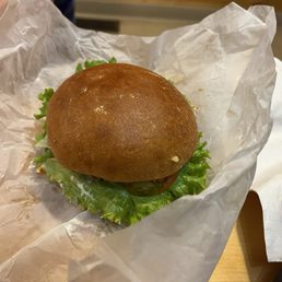 A single burger.