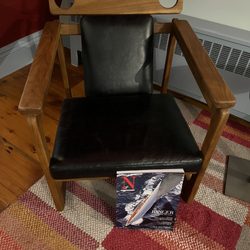 21 Broad - Odd chair they had at desk was a foot off the ground - height of a child's chair at a normal height desk. We moved it.