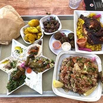 Mazra - Chicken plate - Middle Eastern Near Me - San Bruno, California
