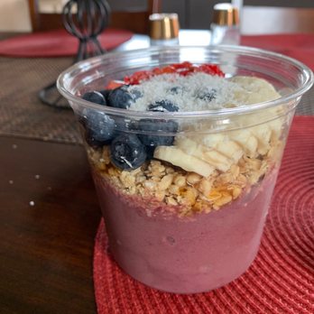 Pure Raw Juice - Traditional Acai Bowl - Juice Bars & Smoothies Near Me - Baltimore, Maryland