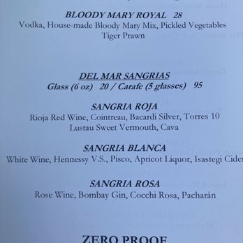 Del Mar - Sangria - Spanish Near Me - Washington, DC, District of Columbia