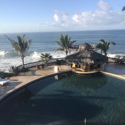 La Mision Restaurant - You can't beat the view from the infinity poolside tables!