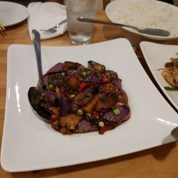 Chuan Cafe - Eggplant in Spicy garlic - Szechuan Near Me - Raleigh, North Carolina Chuan Cafe - Eggplant in Spicy garlic - Szechuan Near Me - Raleigh, North Carolina