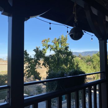 Ellie's Tap & Vine - Patio dining view - American Near Me - Santa Ynez, California Ellie's Tap & Vine - Patio dining view - American Near Me - Santa Ynez, California