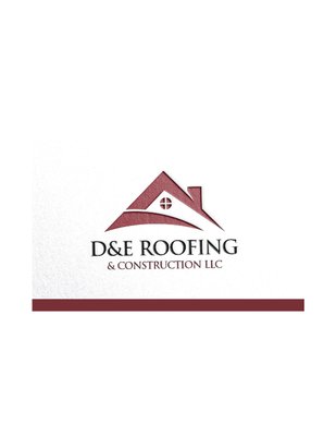 D&E Roofing & Construction Logo