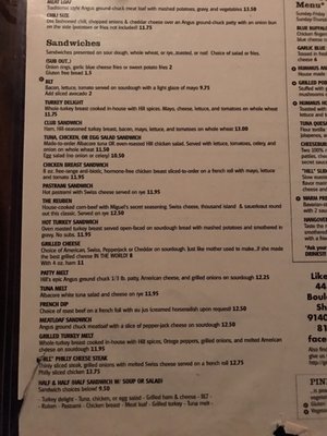 Menu photo 4 Pineapple Hill Saloon & Grill Sherman Oaks, CA