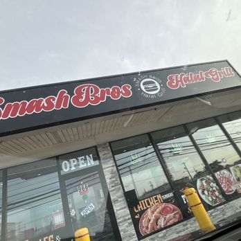 Smashbros Halal Grill - This is the name on the outside is this business !! - Burgers Near Me - Westbury, New York Smashbros Halal Grill - This is the name on the outside is this business !! - Burgers Near Me - Westbury, New York