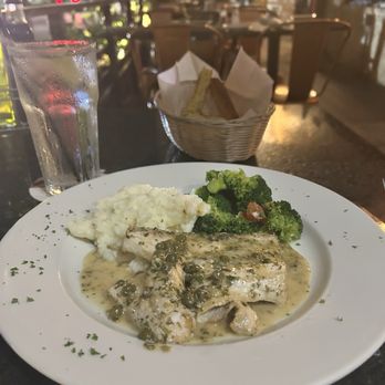 Sylvano’s - Mahi with Lemon Butter Sauce and Capers! - Italian Near Me - Miami, Florida