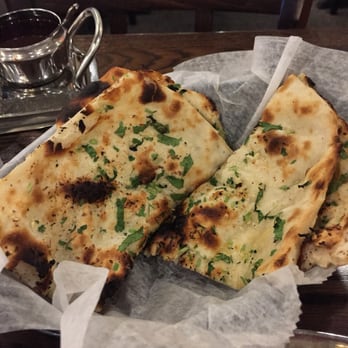 Punjab Cafe - Garlic naan - Indian Near Me - Quincy, Massachusetts