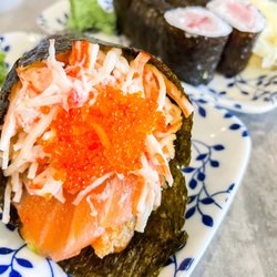 Satori Special Handroll and Hamachi Maki