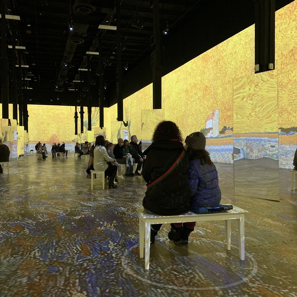 Immersive Van Gogh Exhibit - Inside the exhibit - Art Museums Near Me - Cleveland, Ohio