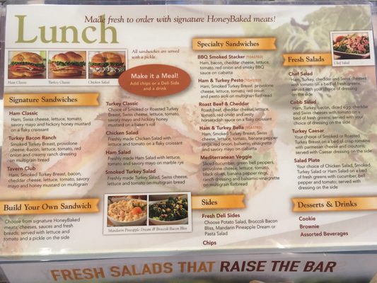 Menu photo 8 The Honey Baked Ham Company Edison, NJ