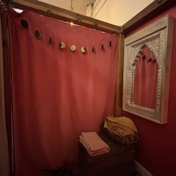 Pilar's Wellness Collective - Yoni steam room. So cozy and well thought out