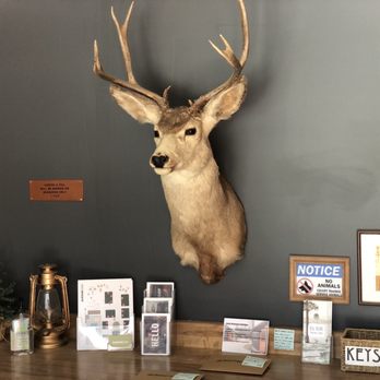 Noon Lodge at Mallard Bay - Lobby with plenty of information and coffee on the weekends - Big Bear Lake, CA