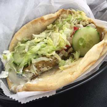 Despina's Mediterranean Taste - Falafel sandwich with one side - Mediterranean Near Me - Binghamton, New York Despina's Mediterranean Taste - Falafel sandwich with one side - Mediterranean Near Me - Binghamton, New York