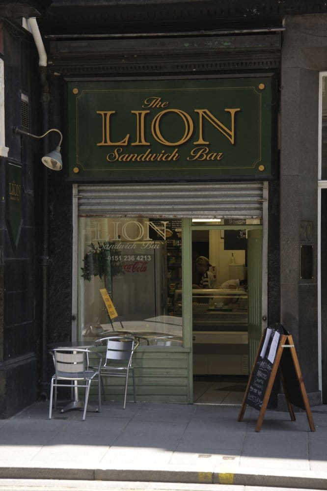THE LION SANDWICH BAR Sandwiches 22 Tithebarn St, Liverpool