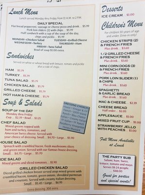Menu photo 2 The Pizza House Galesburg, IL Menu photo 2 The Pizza House Galesburg, IL