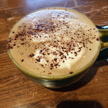 Haven Cafe & Bakery - Salted caramel macchiato: where's my pretty design? - Breakfast & Brunch Near Me - Lenox, Massachusetts Haven Cafe & Bakery - Salted caramel macchiato: where's my pretty design? - Breakfast & Brunch Near Me - Lenox, Massachusetts