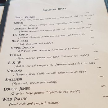 Sushi Bar Shyun - Sushi Bars Near Me - Port Coquitlam, British Columbia