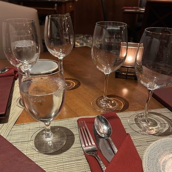 Seven Sisters - So great to have choices of Voss sparkling water or a good wine list, and scotch menu. - Cocktail Bars Near Me - Tuolumne, California
