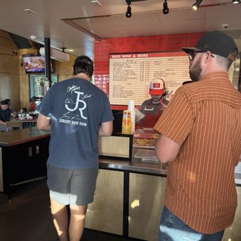 Hat Creek Burger Company - Line - Burgers Near Me - Buda, Texas
