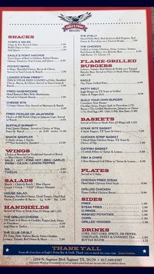 Menu photo 7 Eagle's Point Bar & Grill Saginaw, TX Menu photo 7 Eagle's Point Bar & Grill Saginaw, TX
