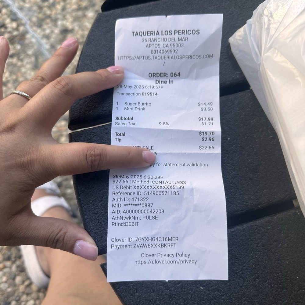 Covering up my card info. Covering up my card info.