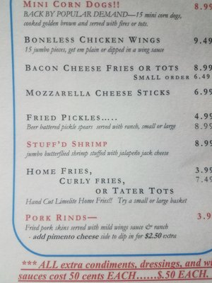 Menu photo 2 Limelite Cafe Augusta, GA