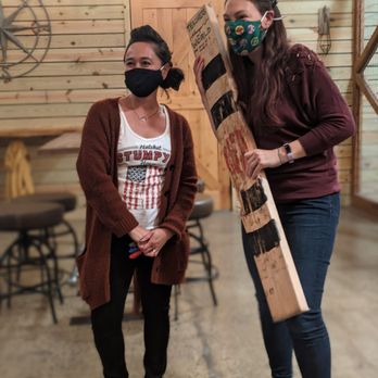 Stumpy's Hatchet House - Princeton - Our sister was able to throw for free this teacher appreciation evening & staff gifted her with a plank! - Recreation Centers Near Me - Princeton, New Jersey