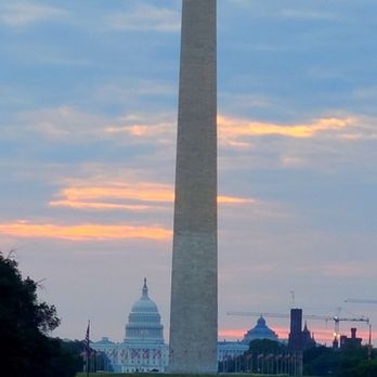 Lincoln Memorial - Sunrise while walking to the Lincoln Memorial, with the Capitol Building and Washington Monument. - Landmarks & Historical Buildings Near Me - Washington, DC, District of Columbia Lincoln Memorial - Sunrise while walking to the Lincoln Memorial, with the Capitol Building and Washington Monument. - Landmarks & Historical Buildings Near Me - Washington, DC, District of Columbia