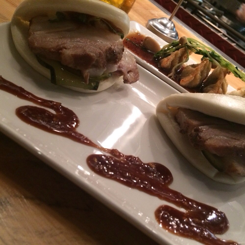 Underbelly - Pork buns were perfectly made similar flavors to Filipino siopao our version of a meat bun. - Ramen Near Me - San Diego, California Underbelly - Pork buns were perfectly made similar flavors to Filipino siopao our version of a meat bun. - Ramen Near Me - San Diego, California