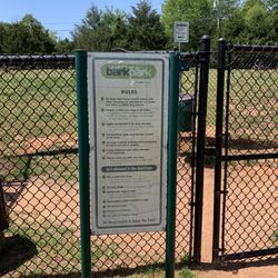 Hagood Park - Bark Park rules.
