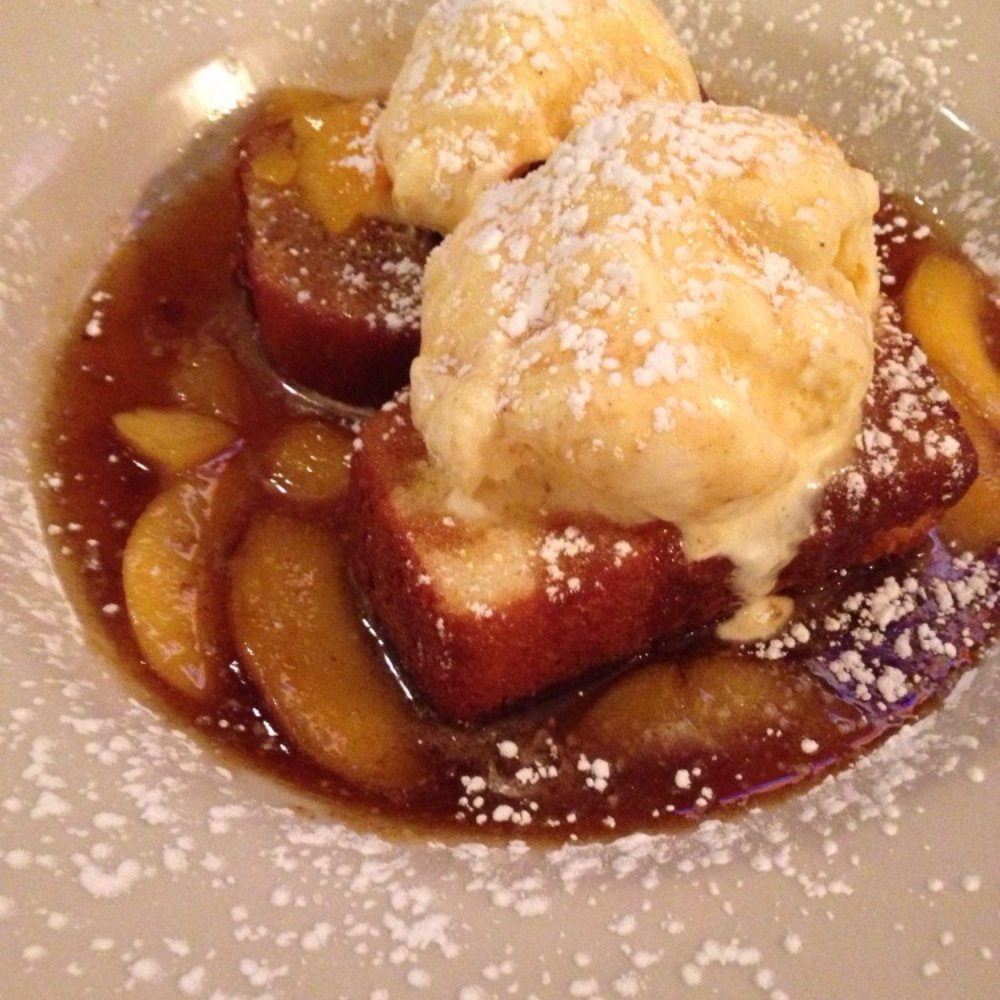 2520 Tavern - Peaches and pound cake dessert - New American Near Me - Clemmons, North Carolina 2520 Tavern - Peaches and pound cake dessert - New American Near Me - Clemmons, North Carolina
