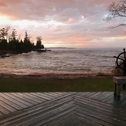 Door Passage Vacation Rentals - Sunset from the back deck.