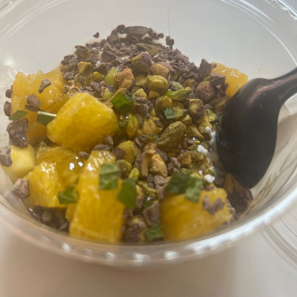 Chobani - Pistachio and dark chocolate - Coffee & Tea Near Me - New York, New York