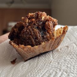 On the Rise Baking - Morning glory muffin, side view