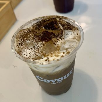 Covour Coffee - Hojicha Einspanner - Coffee & Tea Near Me - Palo Alto, California Covour Coffee - Hojicha Einspanner - Coffee & Tea Near Me - Palo Alto, California