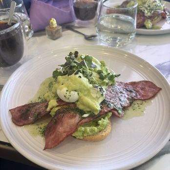 Lavender Cafe & Bistro - Turkey bacon avocado poached egg. - Cafes Near Me - Naples, Florida