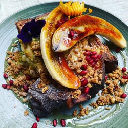 Light House Cinema & Gallery - Passion fruit French toast at Medicine Bakery