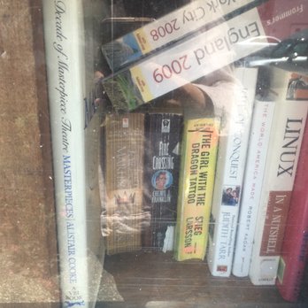 Little Free Library - Some good books here - Community Book Box Near Me - San Francisco, California